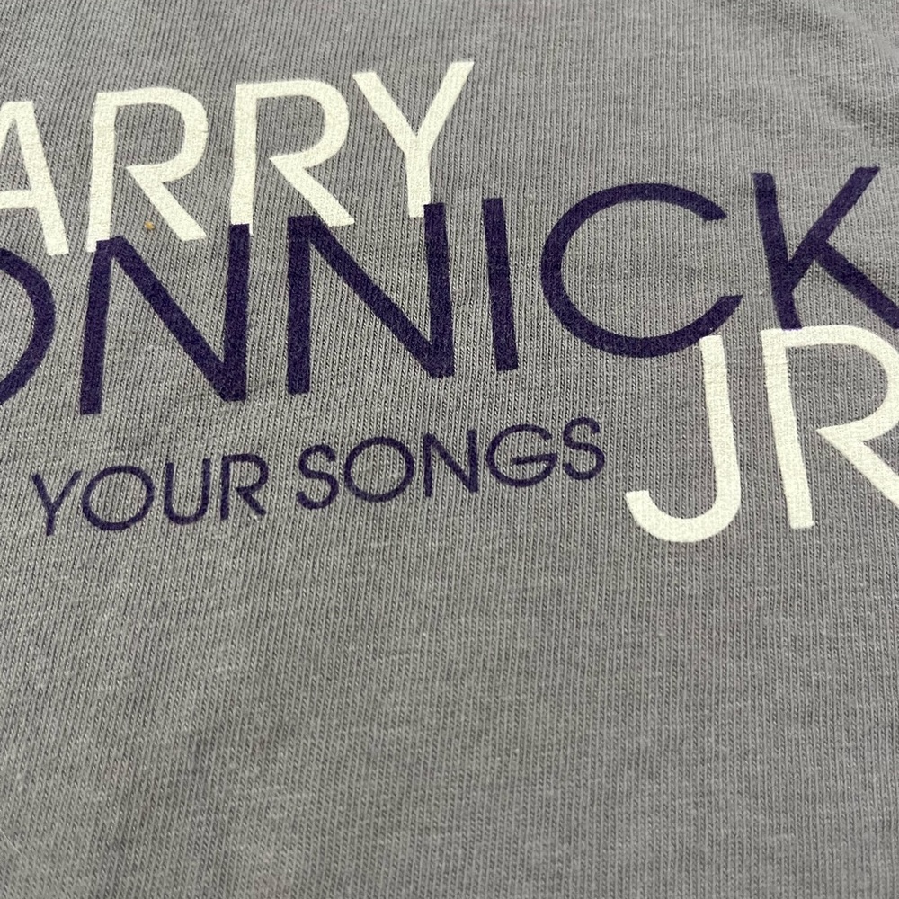 🎸 '09 Harry Connick Junior Artist Your Songs Album Thick Cotton Retro Tee Shirt - Picture 5 of 10